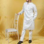 RYON KURTA WHITE PRINT